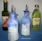 Oil Jar Blue and White