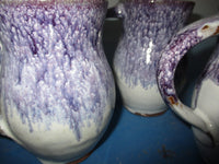 Large Mug Purple over White