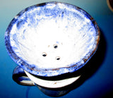 Pourover with Matching Mug Blue over White