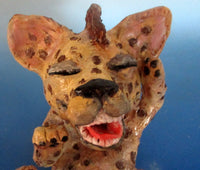 Laughing Hyena Sculpture