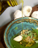 Garlic Rub Bowl Chambray Blue